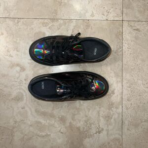 Vintage ASOS Disco Holographic Platform Sneakers Size 8